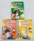 3 PokŽmon Theme Decks including Erika, Lt. Surge, and Brock.