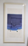 1989 Victor Pasmore ÒSenza Titolo 6Ó Etching and Aquatint in Colors on Woven Paper 67/90