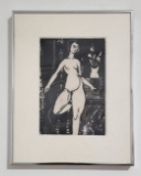 Charles Comfort Female Nude Framed Woodblock Print