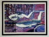 Adrian Wong Shue ÒSong BirdÓ Lithograph Print Signed and Numbered in Pencil 243/300