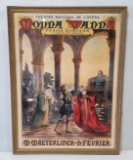 Original Vintage French Theater Monna Vanna Gustave Fraipont Poster Delaney