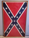 Vintage Silk Confederate Flag. 37Ó x 62Ó Flag