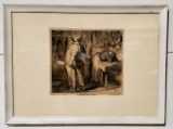 Honore Victorin Daumier ÒThe Despair of the ButcherÓ Lithograph Print
