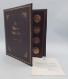Thomason Medallic Bible Franklin Mint Complete Set 60 Bonze Coins