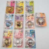 10 Pokemon Japanese Sealed Tomy Figures including Gengar, Eevee, and more