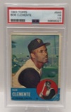 Graded PSA 1963 Bob Roberto Clemente Topps Baseball Card FR 1.5