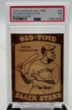 Graded 1974 Laughlin Old Time Black Stars #34 Oscar Charleston Near Mint 7 Set Break