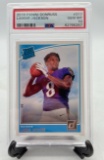 Graded 2018 Lamar Jackson Panini Donruss Rookie Football Card GEM MT 10
