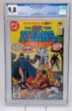 Graded CGC New Teen Titans #2 Comic 9.8