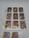 1986 Fleer Basketball Sticker Complete Set 11/11, Michael JordanÕs Rookie