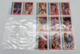 1987 Fleer Basketball Sticker Complete Set 11/11, Michael JordanÕs 2nd Year