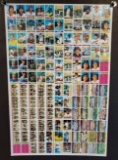 1979 Topps Baseball Trading Cards Uncut Sheet Featuring 132 Cards Rookies, Team Cards, Checklist