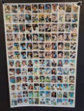 1978 Topps Baseball Trading Cards Uncut Sheet Featuring 132 Cards All Star Rookies