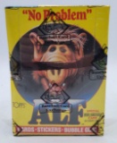 1987 Topps Alf Series 1 Unopened Wax Box, BBCE Wrapped
