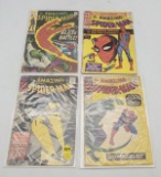 3 Amazing Spider-Man Comic Books including The Amazing Spider-Man 45, 77, and King Size 2