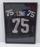 PSA Authentic Howie Long Autograph Framed Jersey
