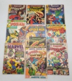 10 Vintage Spider-Man Comic Books - The Amazing Spider-Man 77, The Amazing Spider-Man 52 & more