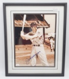 JSA Authentic Joe Dimaggio  Autograph Picture Framed