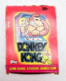 1982 Topps Donkey Kong 36 Pack Wax Box