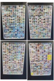 4 Topps 1981 Baseball Trading Cards Uncut Sheets 528 Cards with Lots of HOFÕs