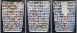 3 Fleer 1983 Baseball Trading Cards Uncut Sheets 396 Cards with Lots of HOFÕs