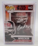 Star Wars POP! SWAU Authenticated Autographed Wrecker