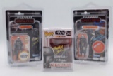 JSA and SWAU Star Wars Mandalorian Autographed Pop! and Action Figures