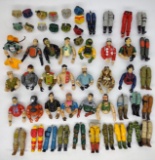 Lot of 1980s Hasbro G.I. Joe 3.75in ARAH Action Figure Parts