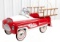 Restored AMF Hook & Ladder Fire Truck Pedal Car