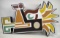 El Salto Mexican Restaurant Lighted Advertising Sign