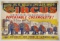 Vintage Kelly & Miller Bros Circus Chevrolet Elephant Parade Poster