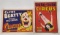 2) Vintage Clyde Beatty Cole Bros Circus Posters