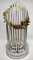 1984 Detroit Tigers World Series Full Size Replica Trophy Signed By MVP Alan Trammel