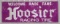Nearly 8ft Hoosier Racing Tires Speedway Vinyl Banner