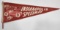 1940s-1950s Indianapolis 500 Speedway Race Felt Pennant