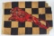 1930s Gilmore Oil Checkered Auto Racing Flag