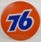 3ft Vintage Union 76 Lighted Advertising Sign Face