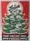 Vintage Guide Motorcycle / Auto Accessories Easel Back Sign