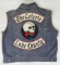 Vintage Lake County Coterie Motorcycle Club Denim Vest