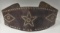 1940s-50s Custom Studded Leather Motorcycle Kidney Belt