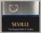 Vintage Cadillac Seville Metal Dealership Sign