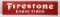 6ft Vintage SST Firestone Farm Tires Embossed Advertising Sign