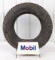 Vintage Mobil Service Station Tire Display Rack Stand w/ NOS Mobil Tire