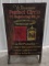 Large Vintage Perfect Circle Piston Rings Metal Display Cabinet