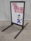 DST Full Service Garage Advertising Curb Sign