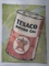 Vintage Texaco Motor Oil Cloth Advertising Banner
