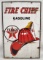 Vintage Texaco Fire Chief SSP Gas Pump Plate
