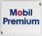 Vintage SSP Mobil Premium Gas Pump Plate Sign