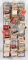Large Lot Of Vintage Mobil Service Station Travel Maps W/ Metal Hanging Display Rack