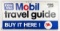 1966 SST Mobil Travel Guide Advertising Sign